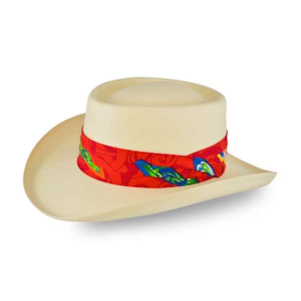 Style: 087 Gambler Straw Hat