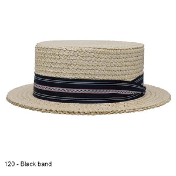 Style: 093 The Boater Straw Hat