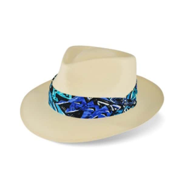 Style: 123 Shantung Teardrop Straw Hat