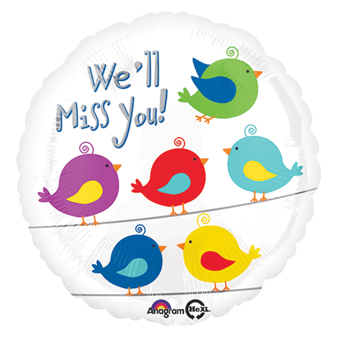 We’ll Miss You Balloon