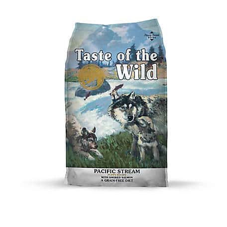 Taste of the Wild Pacific Stream PUPPY Recipe with Smoked Salmon Grain-Free Dry Dog Food