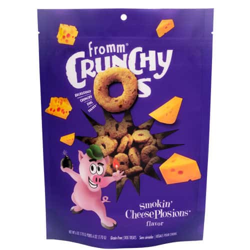 Fromm Crunchy Os Smokin’ Cheeseplosions Crunchy Dog Treats