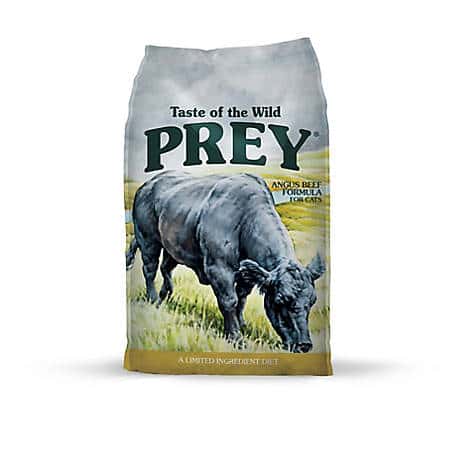 Taste of the Wild Prey Angus Beef Limited Ingredient Grain-free Dry Cat Food