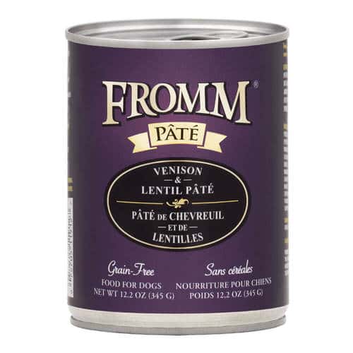 Fromm Venison & Lentil Pâté Wet Dog Food
