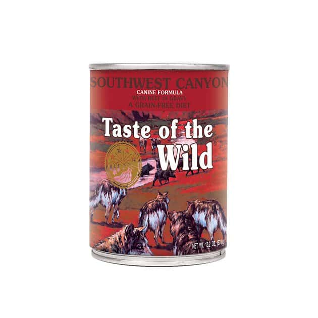 Taste of the Wild Southwest Canyon Formula with Beef in Gravy Grain-Free Wet Dog Food