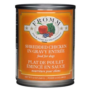 Fromm Shredded Chicken in Gravy Entree Wet Dog Food