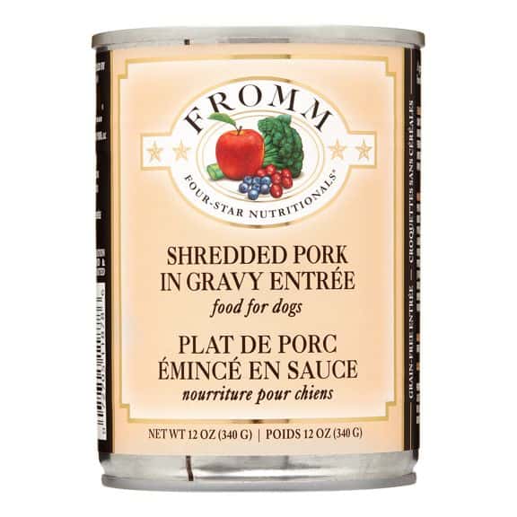 Fromm Shredded Pork in Gravy Entree Wet Dog Food