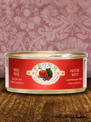Fromm Four-Star Beef Pate Wet Cat Food