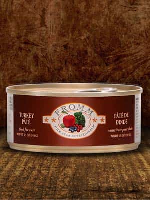 Fromm Four-Star Turkey Pate Wet Cat Food