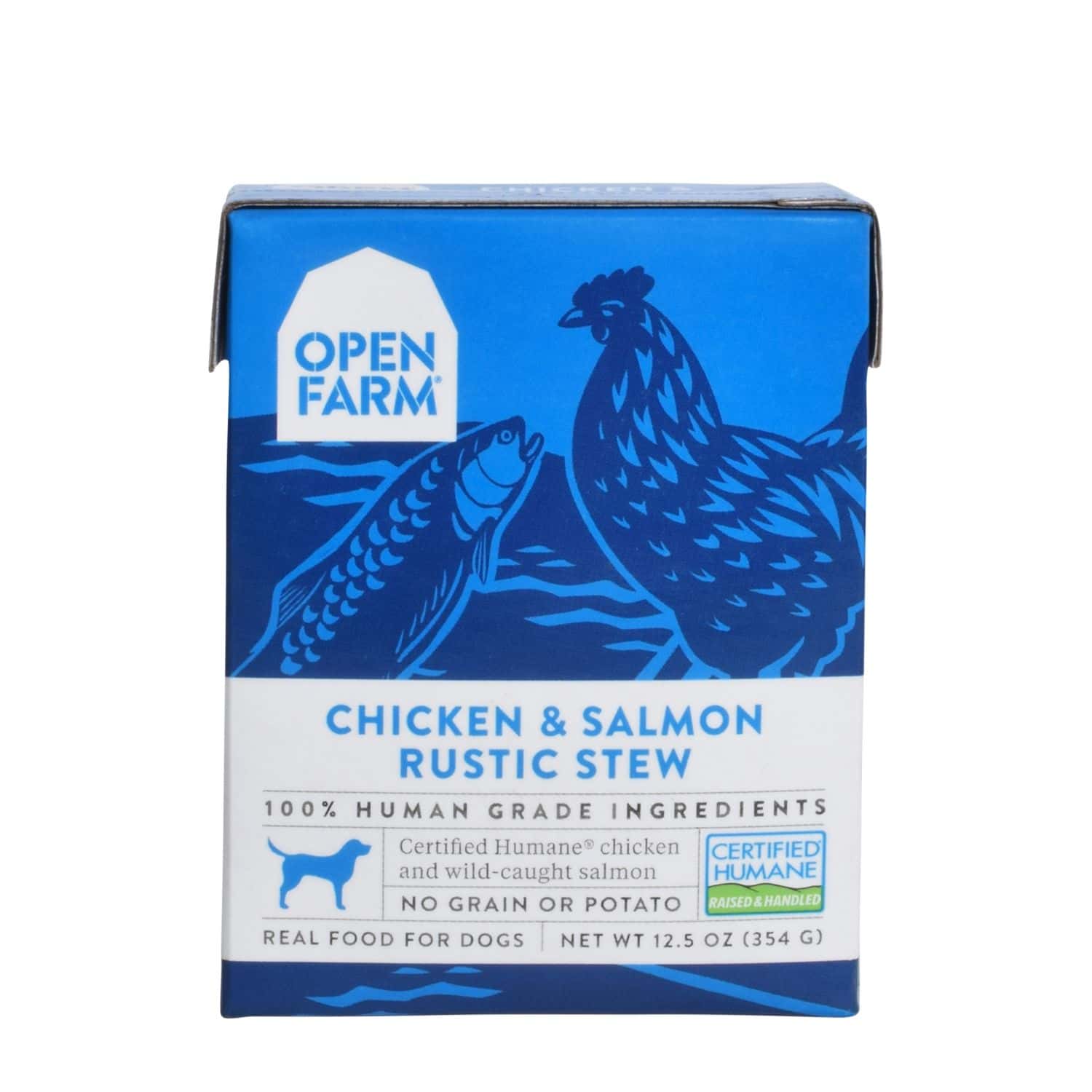 Open Farm Chicken & Salmon Rustic Stew Wet Dog Food