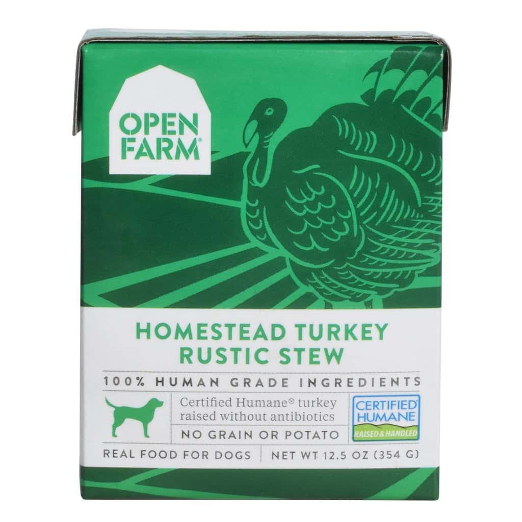 Open Farm Homestead Turkey Rustic Stew Wet Dog Food