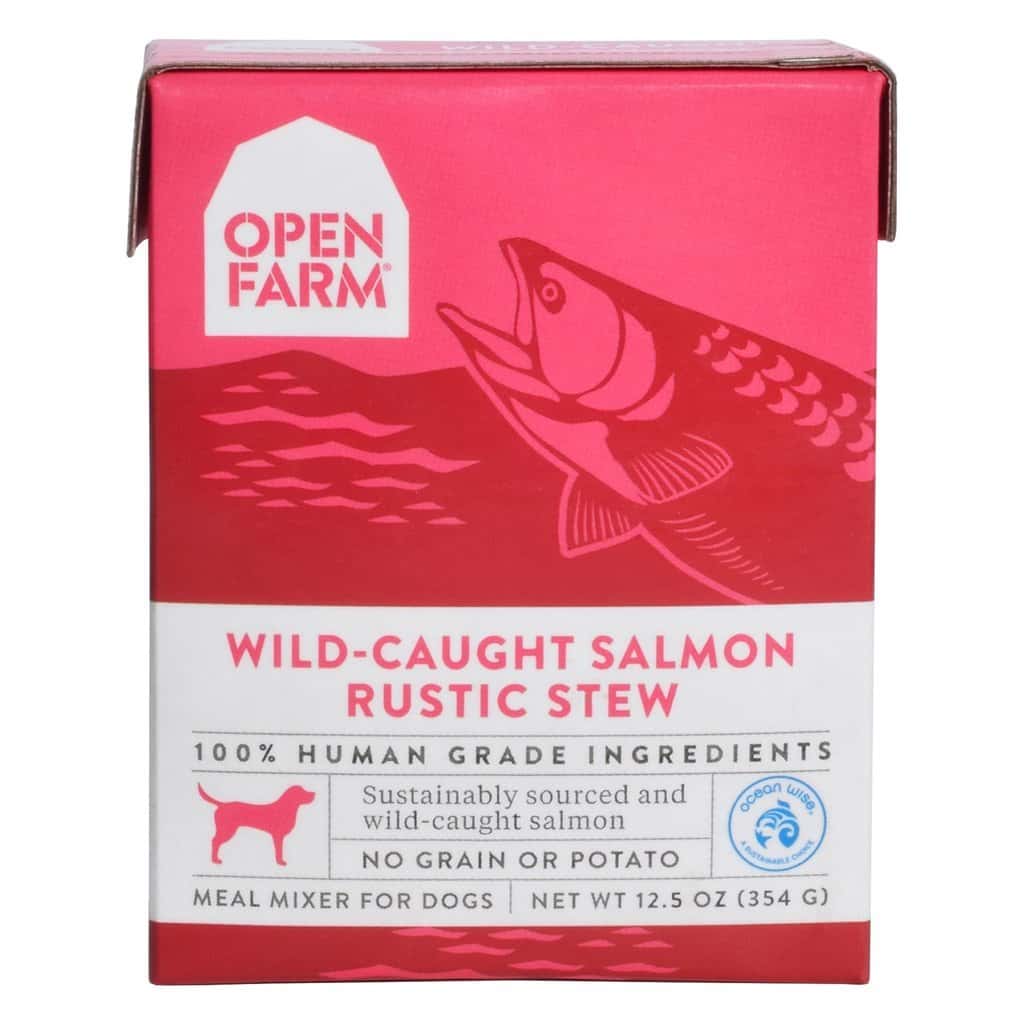 Open Farm Wild Caught Salmon Rustic Stew Wet Dog Food