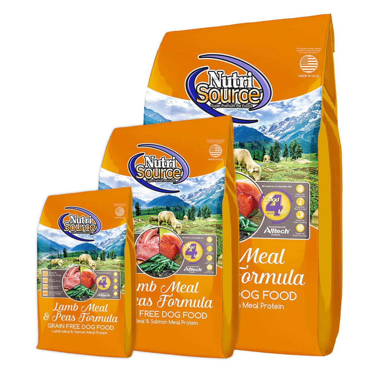 Nutrisource Lamb Meal & Peas Grain Free Dry Dog Food