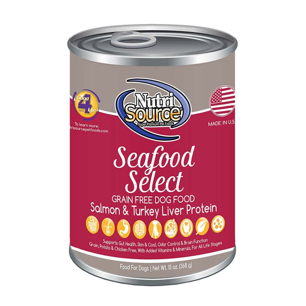 Nutrisource Seafood Grain-Free Wet Dog Food