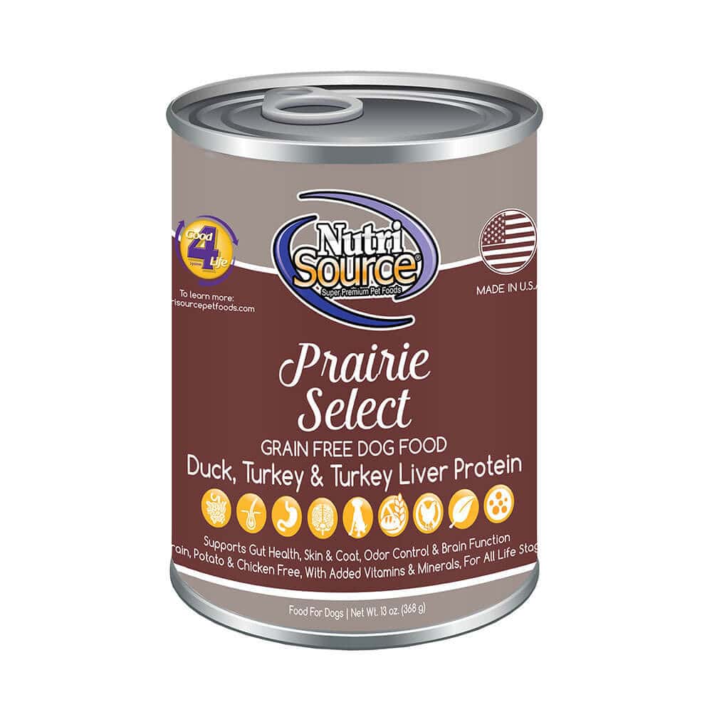 Nutrisource Prairie Select Grain-Free Wet Dog Food