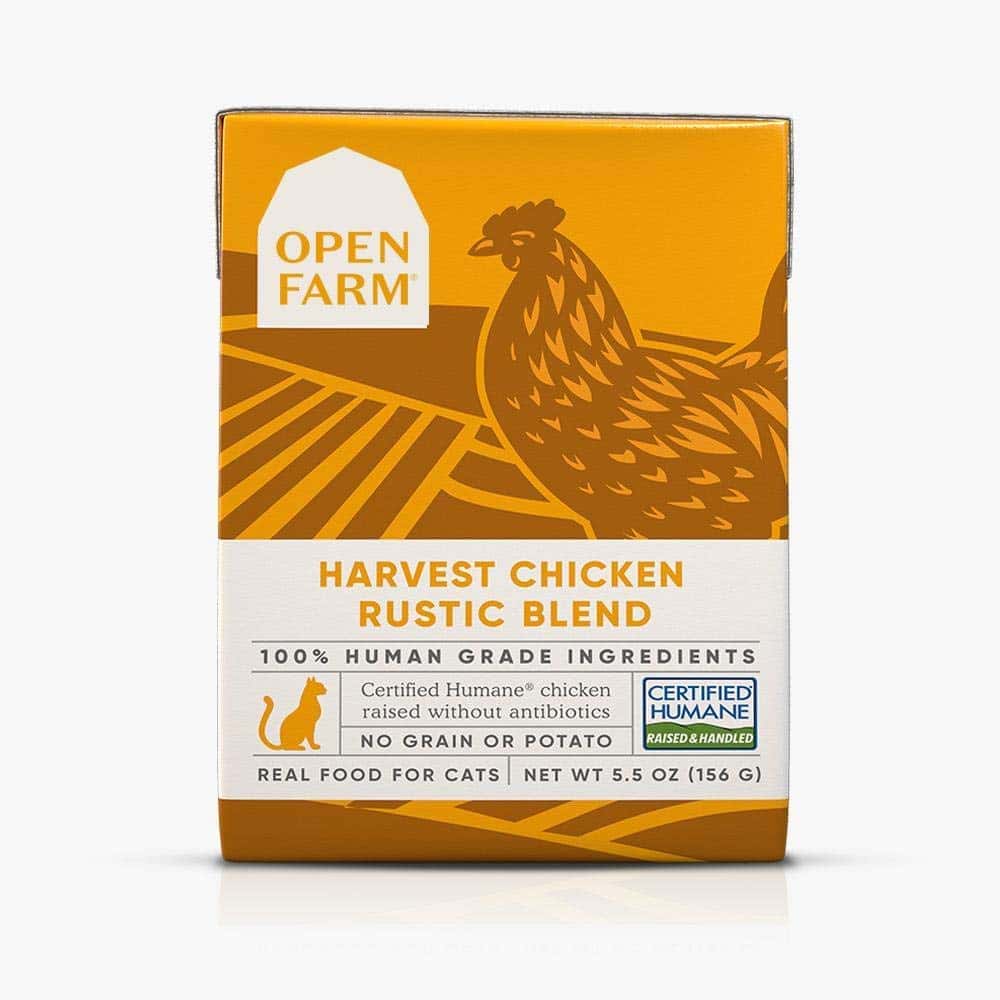 Open Farm Harvest Chicken Rustic Blend Wet Cat Food