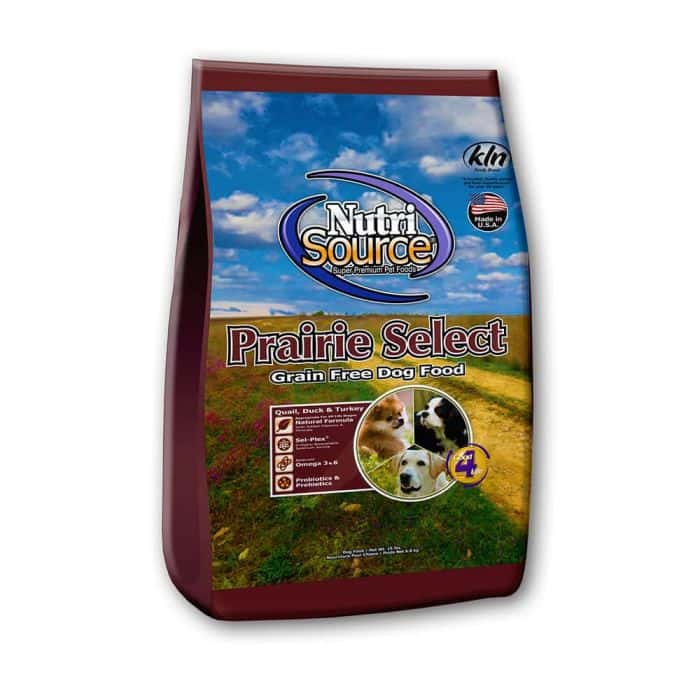 Nutrisource Prairie Select Grain Free Dry Dog Food