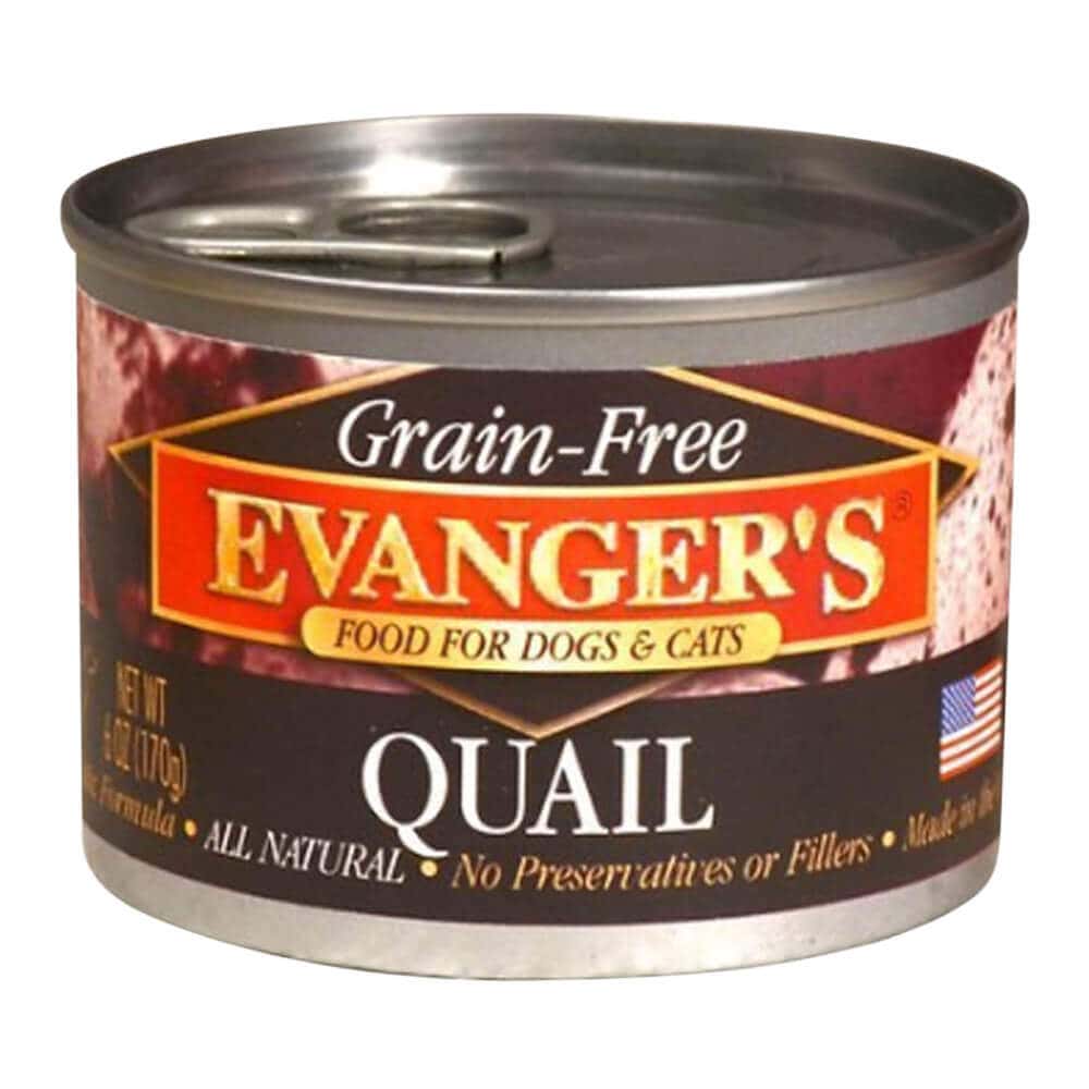 Evanger’s Quail Grain Free Wet Dog Food
