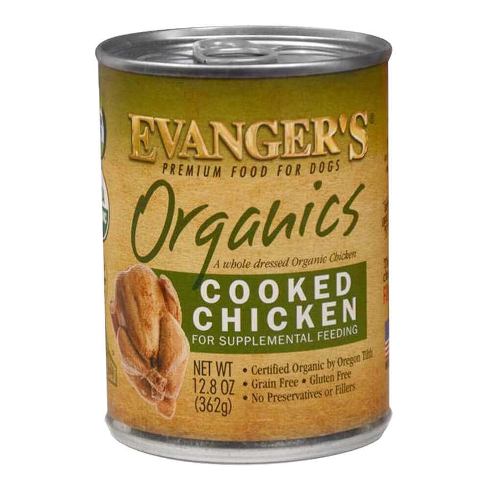 Evanger’s Organic Cooked Chicken Grain Free Wet Dog Food