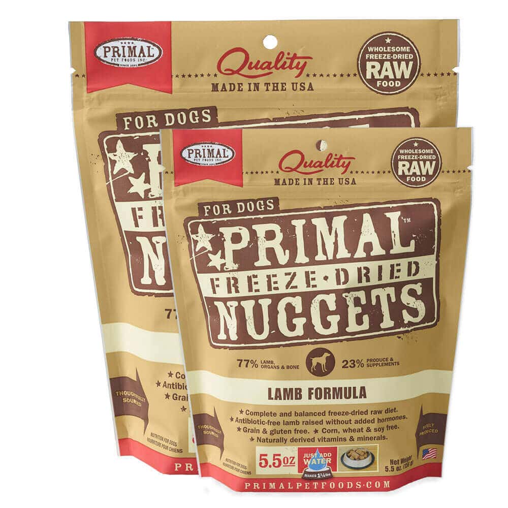 Primal Lamb Formula Freeze Dried Raw Dog Food