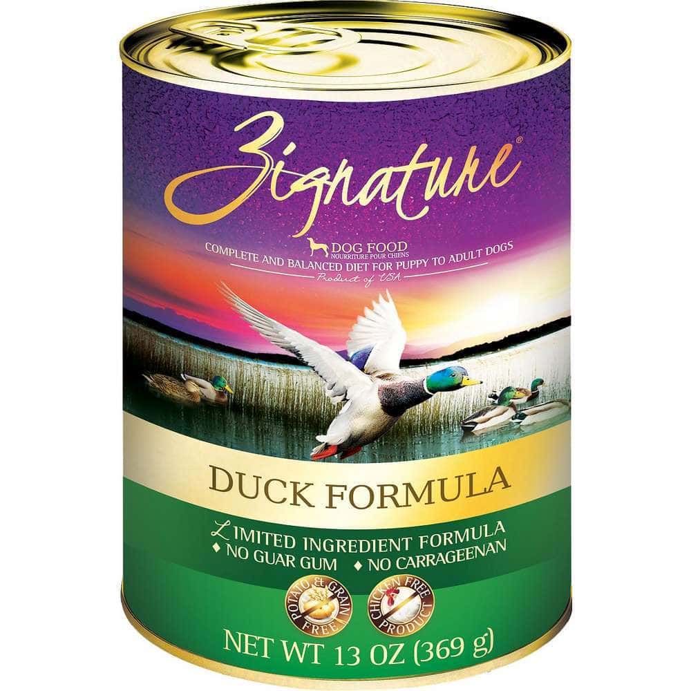 Zignature Duck Formula Wet Dog Food