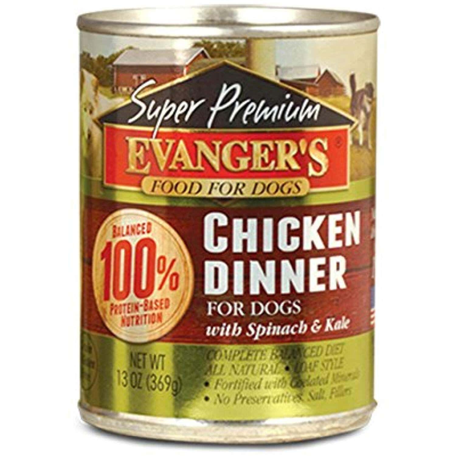 Evanger’s Chicken Dinner Grain Free Wet Dog Food