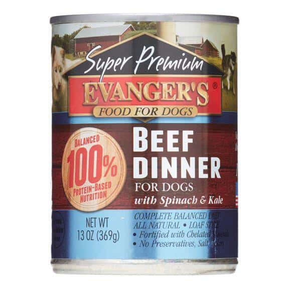 Evanger’s Beef Dinner Grain Free Wet Dog Food