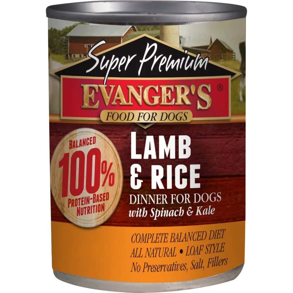 Evanger’s Lamb & Rice Dinner Wet Dog Food