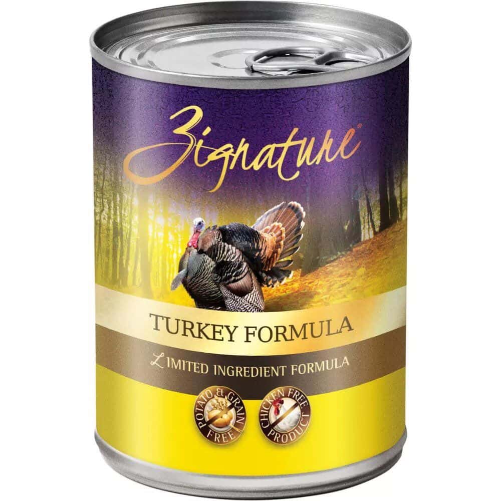 Zignature Turkey Formula Wet Dog Food