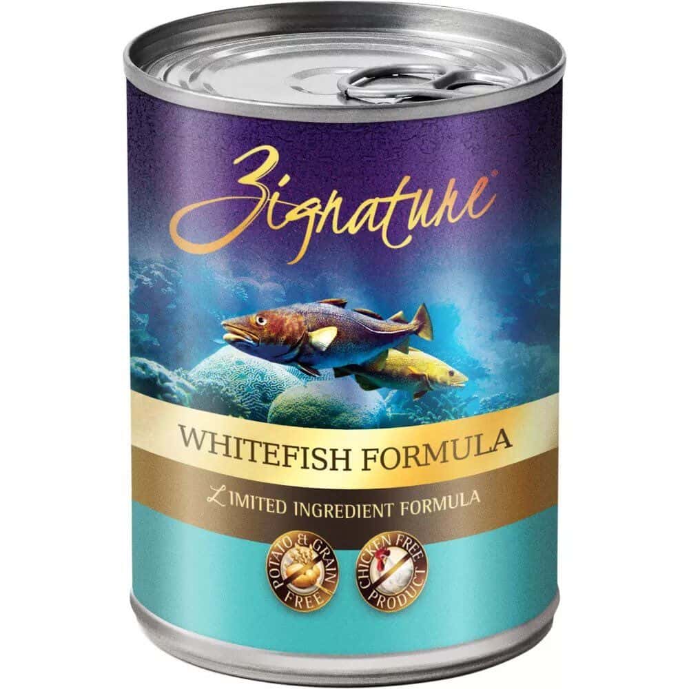 Zignature Whitefish Formula Wet Dog Food