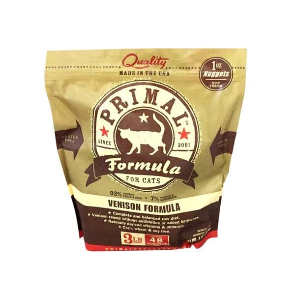 Primal Venison Formula Frozen Raw Cat Food