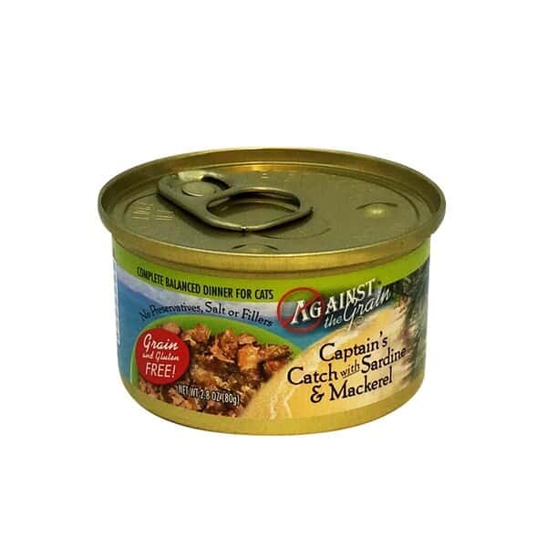 Against the Grain Captains Catch with Sardine & Mackerel Grain Free Wet Cat Food
