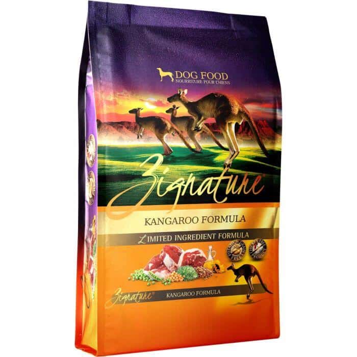 Zignature Kangaroo Formula Grain Free Dry Dog Food