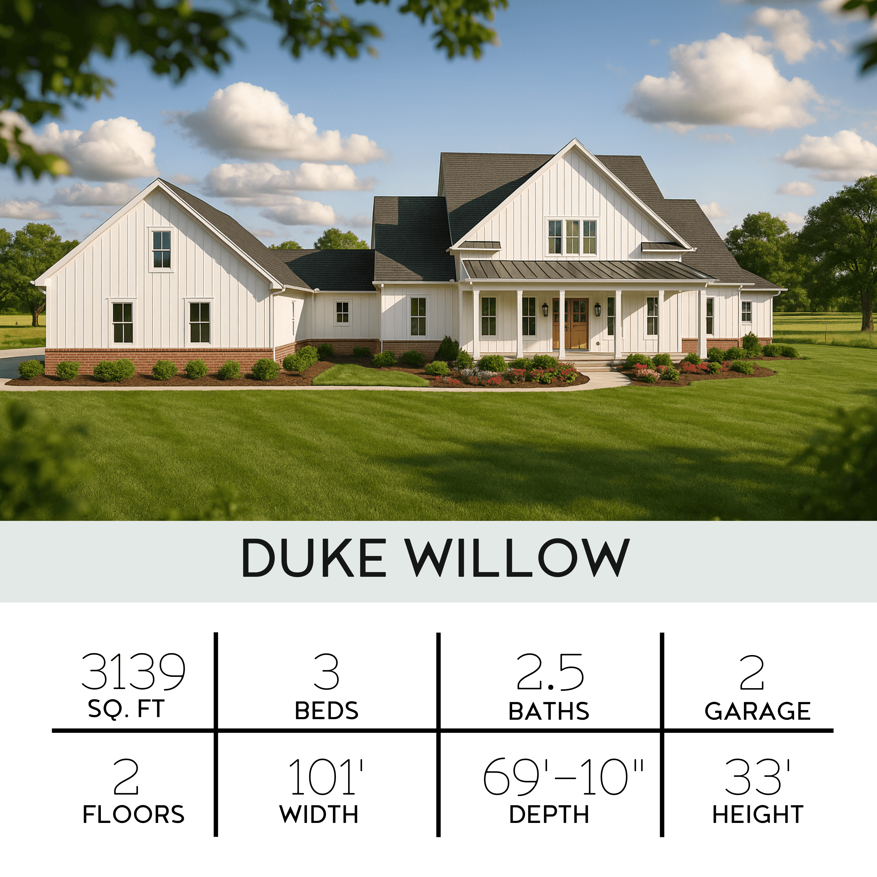 Duke Willow Plan
