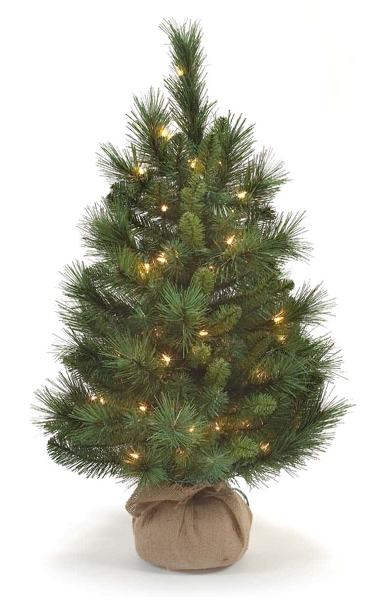 3′ Prelit Pine Tree