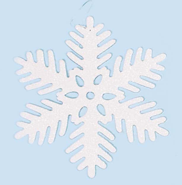 14″ Mica Snowflake