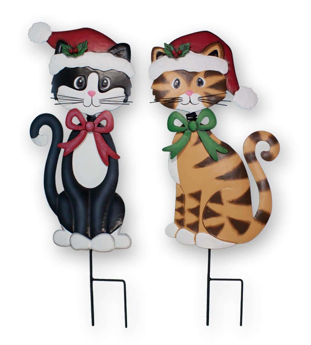 25″ Metal Cat Stakes