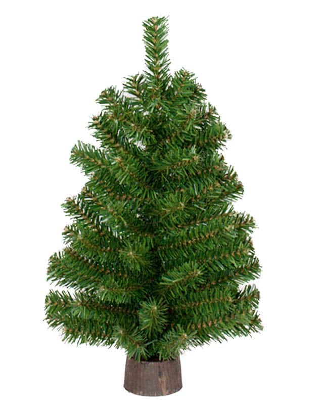 14″ Pine Table Top Tree