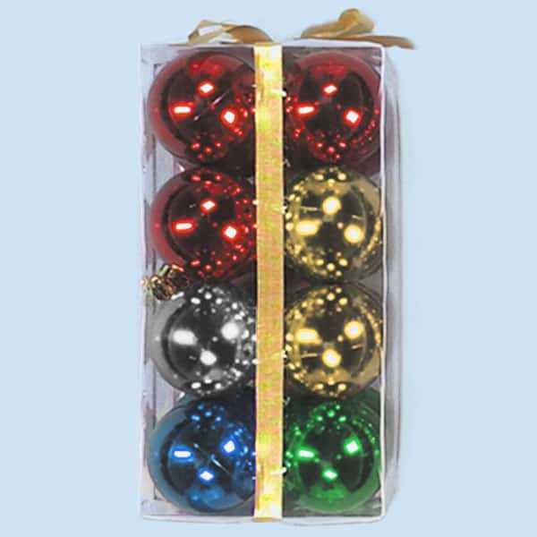 60mm Shiny Plastic Balls – Multi
