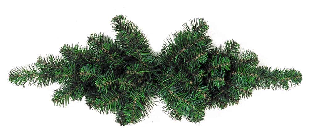30″ Pine Window Swag