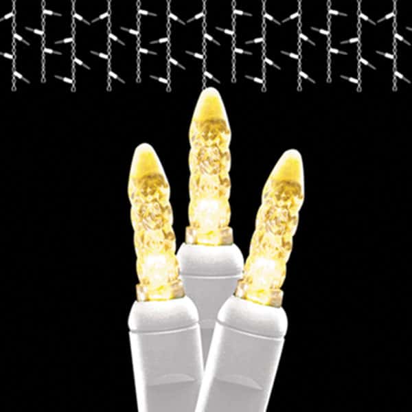 70 LED M5 Icicle Set – Warm White