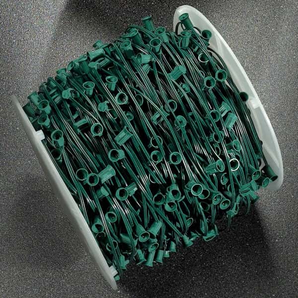 C7 500′ Green Wire – 12″ Spacing