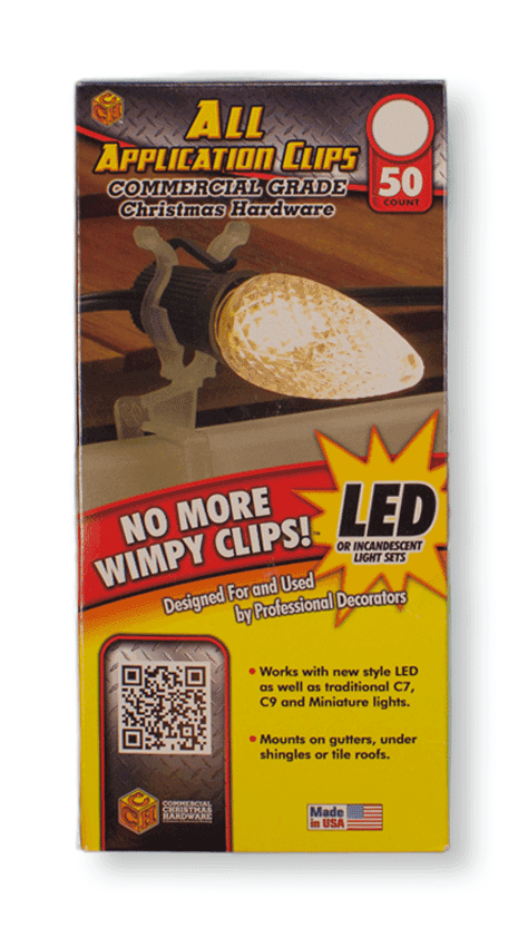 50 Pack Commercial Grade Multi Application Clips