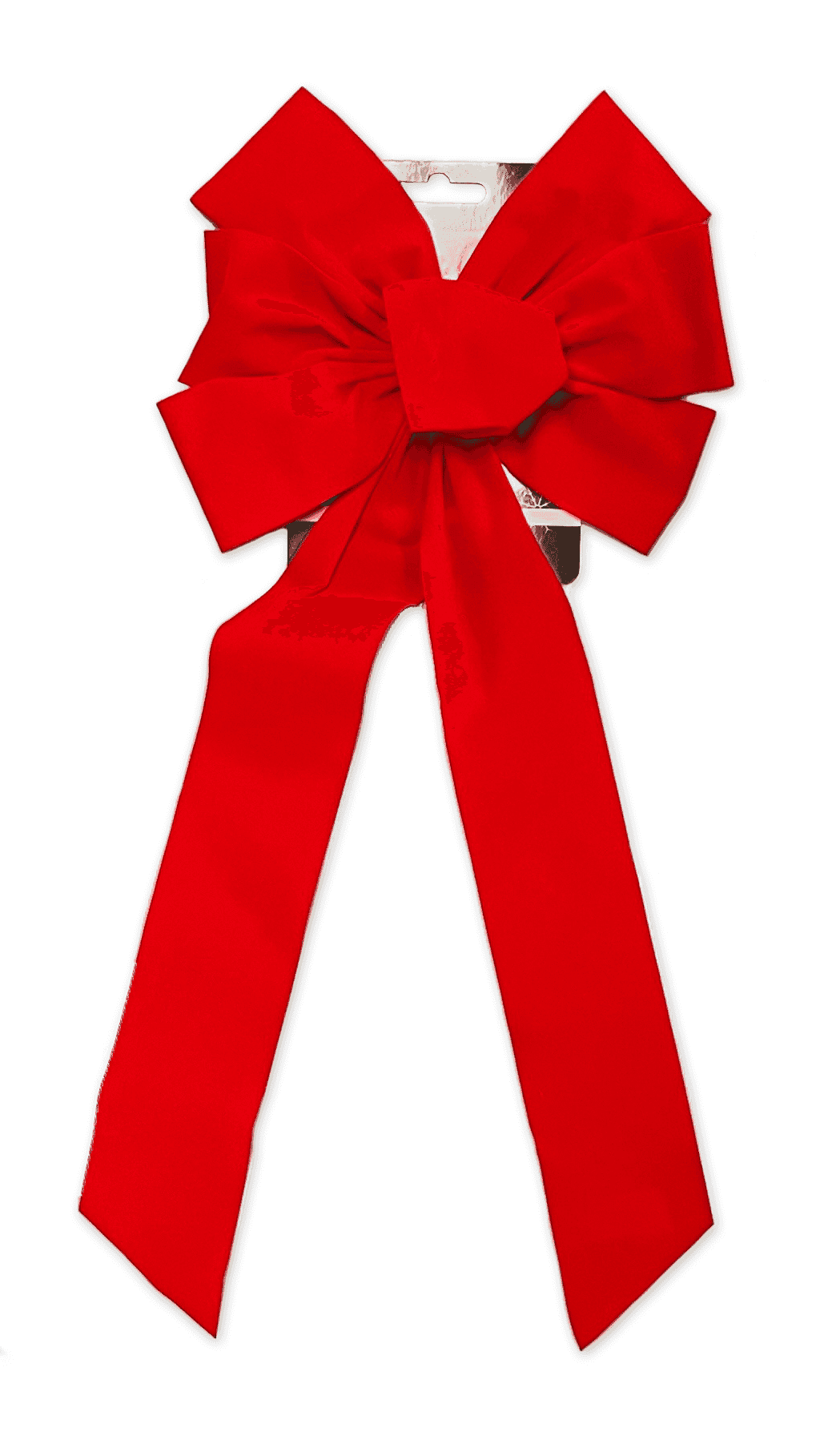 Red Velvet 6 Loop Bow