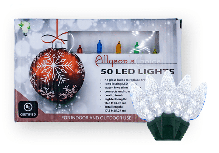 50 LED C6 Set – Cool White
