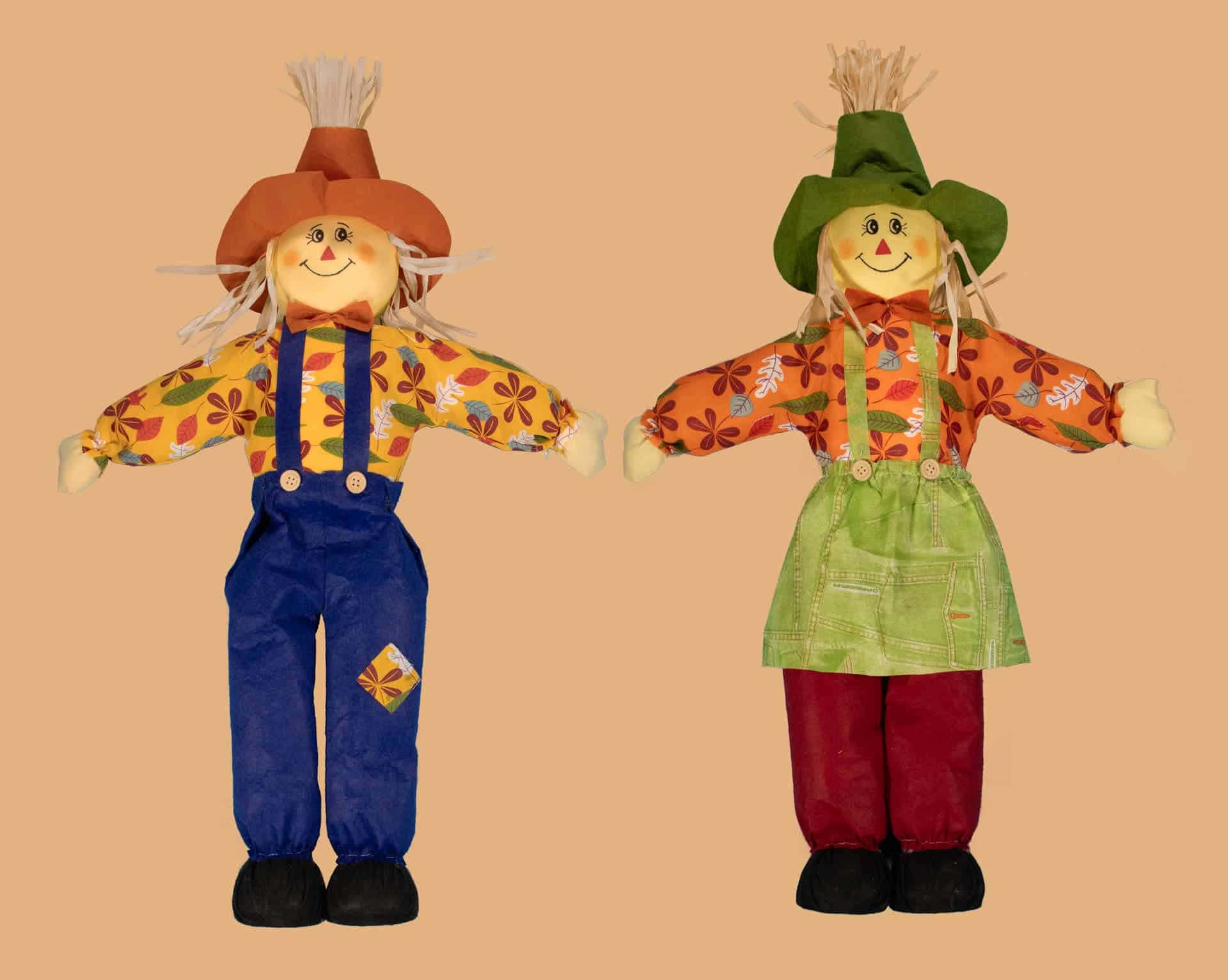 30″ Standing Scarecrows