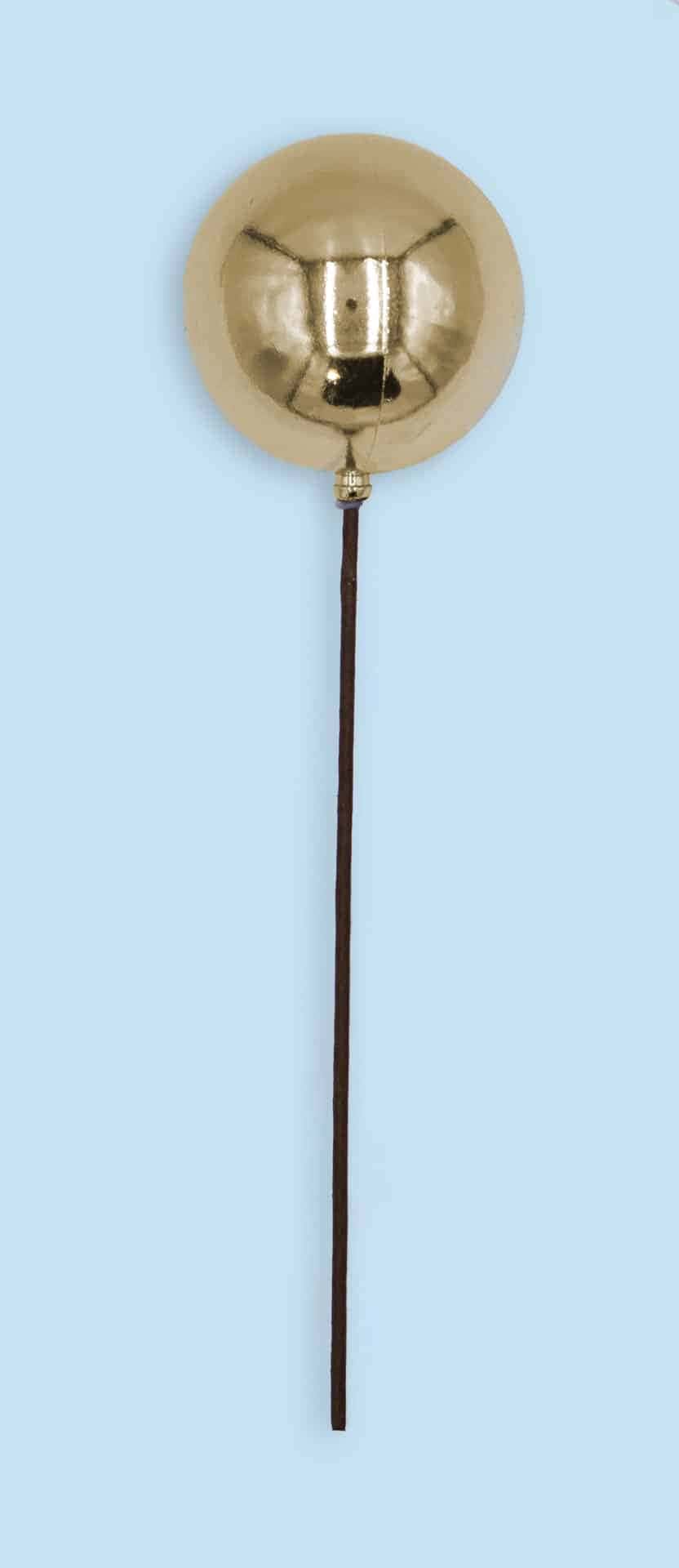 80mm Gold Shiny Ball Pick