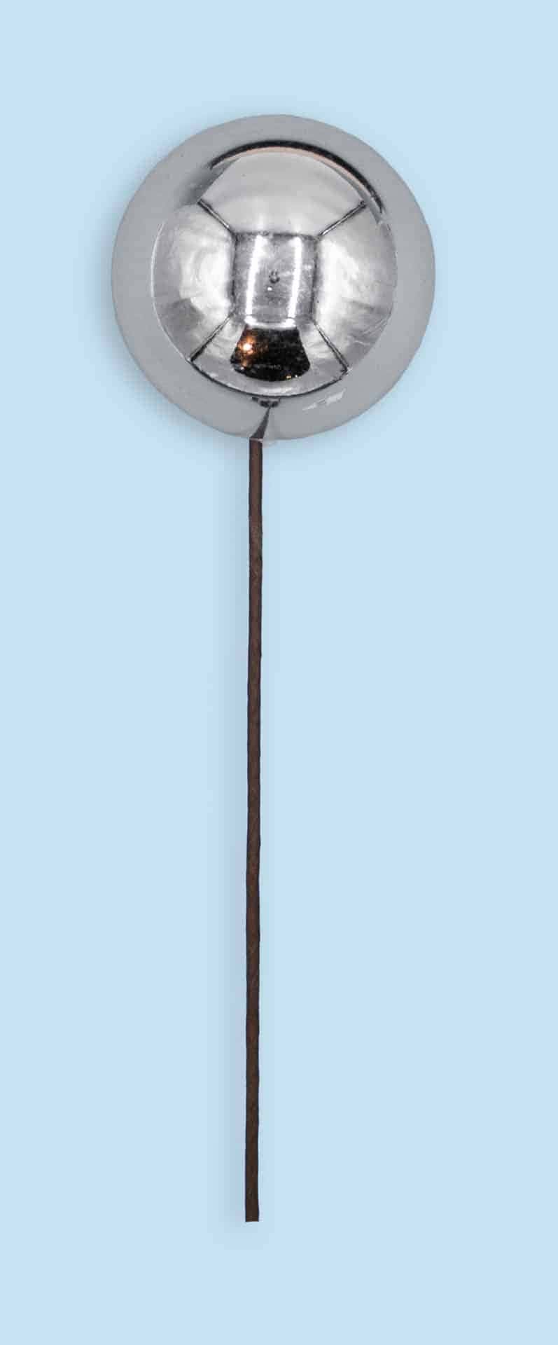 80mm Silver Shiny Ball Pick