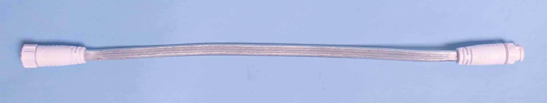 1′ 4 Pin Spacer Cable – Clear Wire