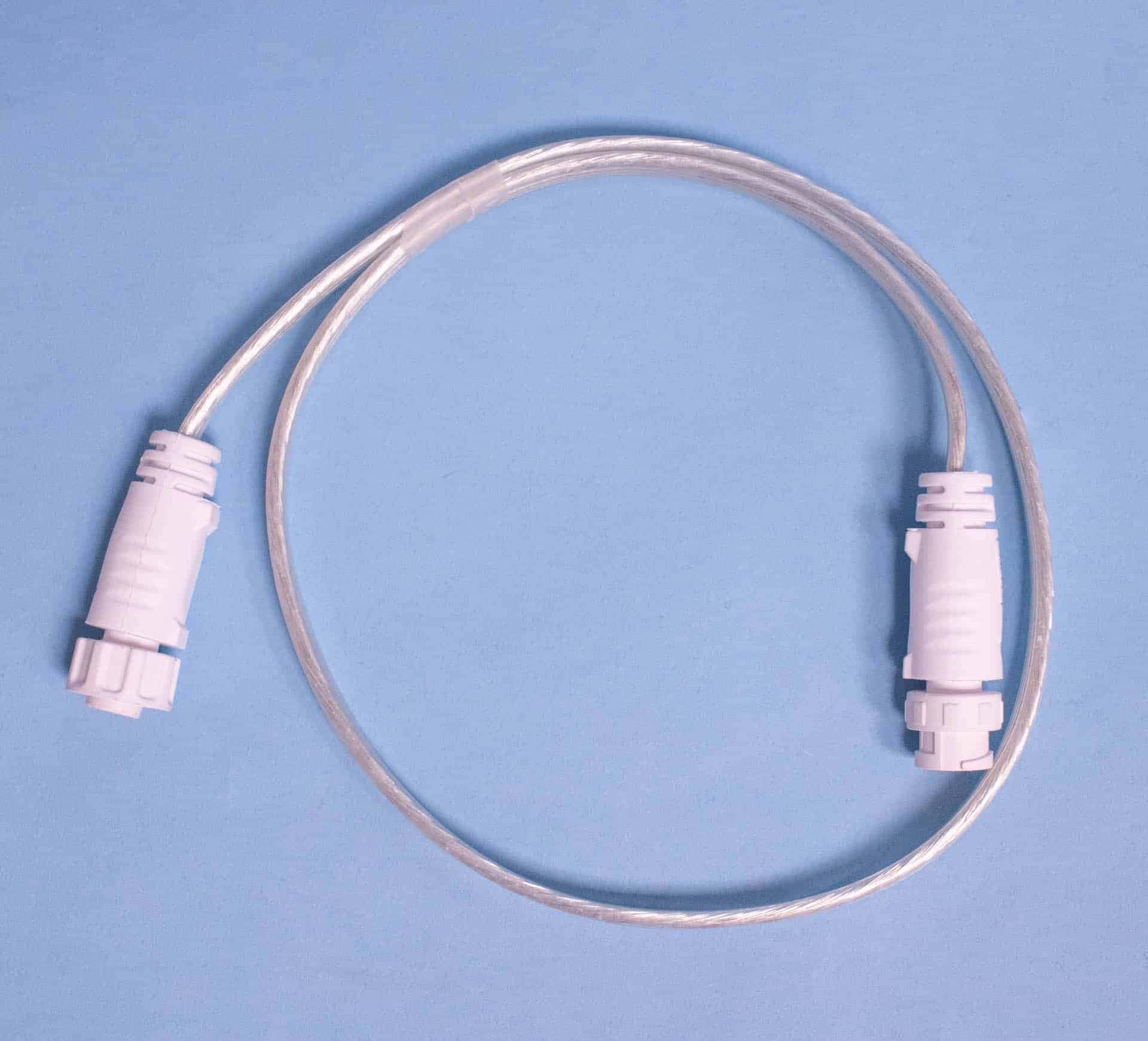 2′ 4 Pin Spacer Cable – Clear Wire